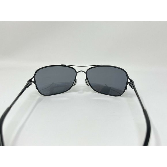 Oakley Conquest OO4101-04 Black Metal Polarized Light Scratches main image 6